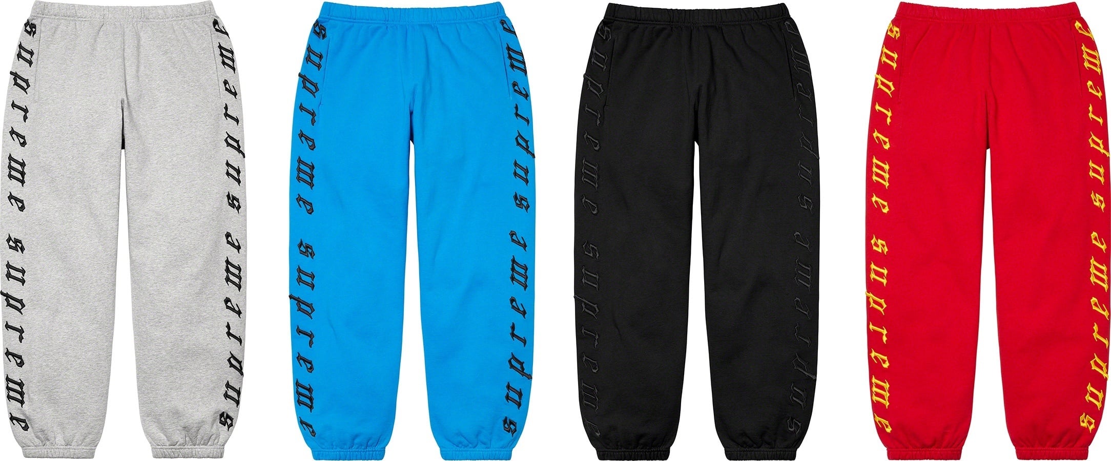 Raised Embroidery Sweatpant